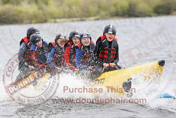 Banana Boating at the Share Centre, Lisnaskea.