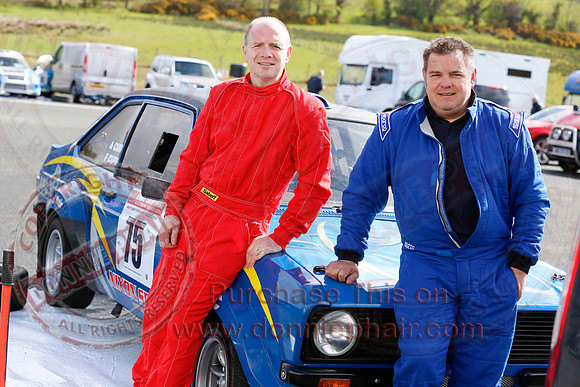 The Enniskillen Motor Club May Day Rally at Enniskillen Airport.