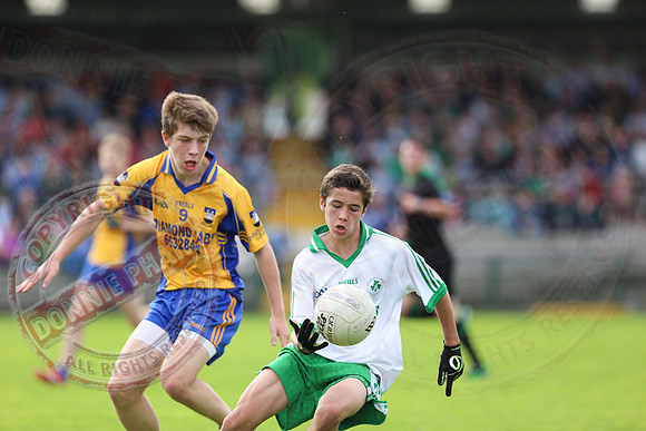 Enniskillen Gaels (2-18) V Ederney (0-3) in U16 Juvenile GAA Football Championship Final.