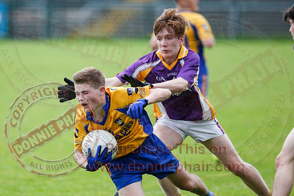 Enniskillen Gaels (11-10) V Lisnaskea (5-4) in U14 A GAA Football Championship Final.