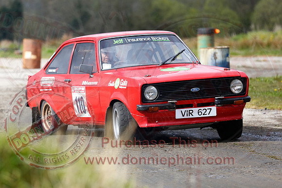 The Enniskillen Motor Club May Day Rally at Enniskillen Airport.