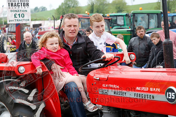 Newtownbutler Charity Tractor Parade in Aid of Erne East Community First Responder.