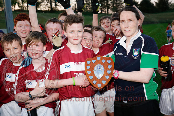 Tempo (6-0) V Maguiresbridge (6-8) in U14 GAA Football Division 3 Final.
