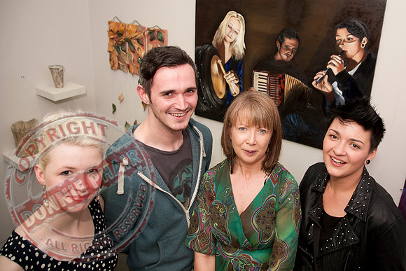 South West College Art and Design End of Year Show in the Higher Bridges Gallery, Enniskillen.