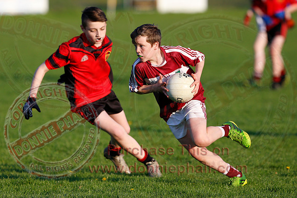 Tempo (6-0) V Maguiresbridge (6-8) in U14 GAA Football Division 3 Final.
