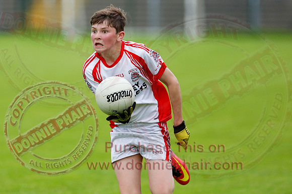 Belnaleck (6-9) V Irvinestown (4-7) in U14 B GAA Football Championship Final.