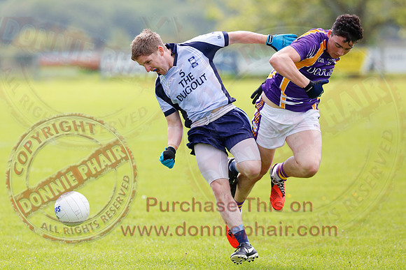 Belcoo (1-8) V Derrygonnelly (1-15) in Senior GAA Football League Division 1.