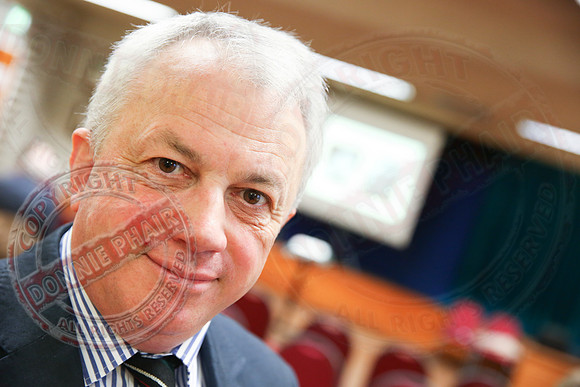 Paul Murray discusses and lectures about Bram Stoker in Enniskillen Library.
