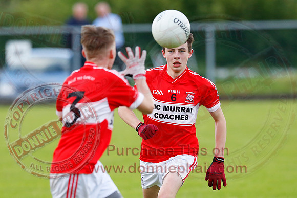 Teemore (3-7) V Belnaleck (1-12) in Minor GAA Football League Division 4 Final.