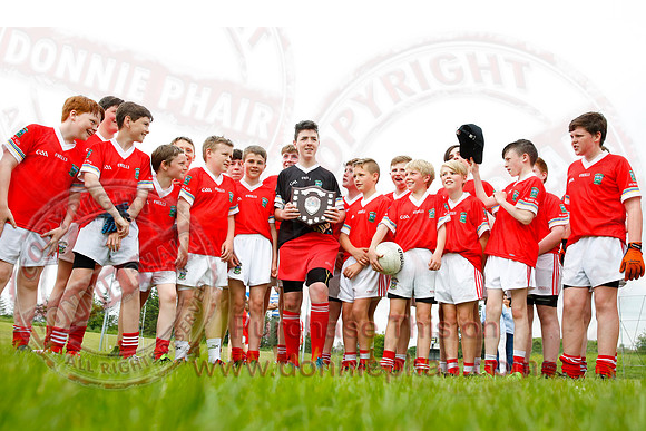 Newtownbutler (3-15) V Derrylin (2-6) in GAA Football U14 Division 2 Final.