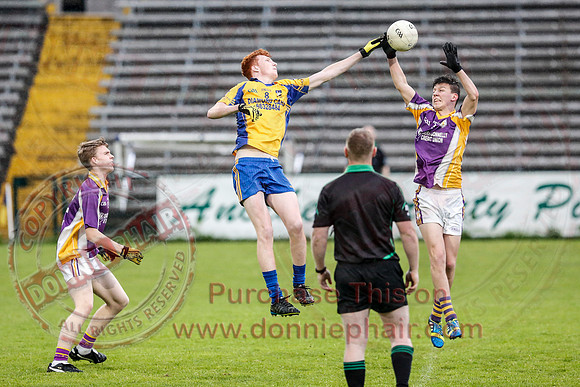 Enniskillen Gaels (11-10) V Lisnaskea (5-4) in U14 A GAA Football Championship Final.