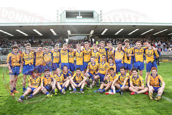 Enniskillen Gaels (2-18) V Ederney (0-3) in U16 Juvenile GAA Football Championship Final.