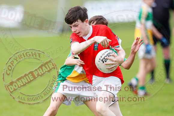 Newtownbutler (3-15) V Derrylin (2-6) in GAA Football U14 Division 2 Final.