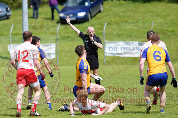 St. Pats Donagh (1-8) V Enniskillen Gaels (1-4) in Senior GAA Football League Division 2.