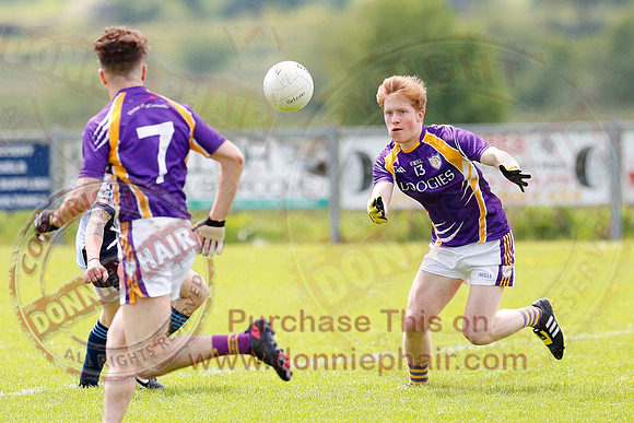 Belcoo (1-8) V Derrygonnelly (1-15) in Senior GAA Football League Division 1.