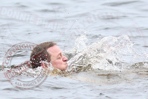 New Years Day Galloon Island Charity Swim