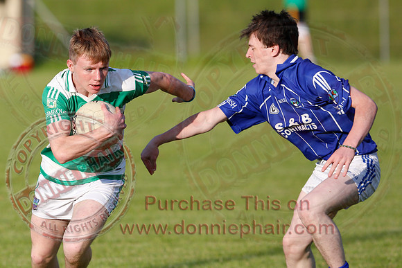 Teemore (3-15) V Devenish (2-9) in Minor GAA Football League Divison 4.