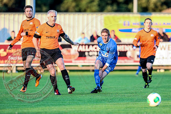 Ballinamallard United (0) V Glenavon (2) in IFA Premiership.