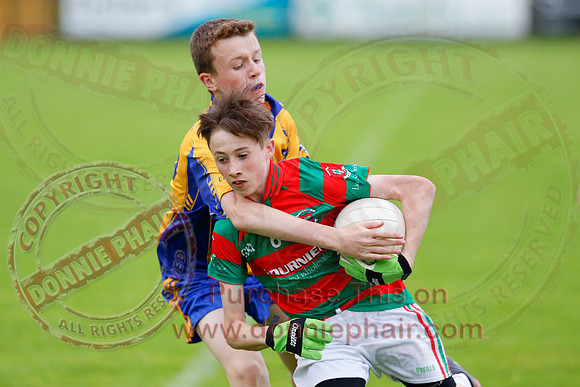 Enniskillen Gaels (3-11) V Derrygonnelly (0-9) in Minor GAA Football Division 1 Final.