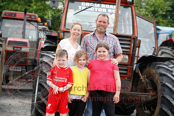 Newtownbutler Charity Tractor Parade in Aid of Erne East Community First Responder.