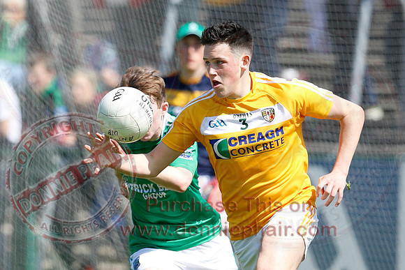 Fermanagh (2-9) V Antrim (4-10) in Ulster Minor GAA Football Championship First Round.