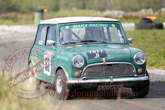 The Enniskillen Motor Club May Day Rally at Enniskillen Airport.