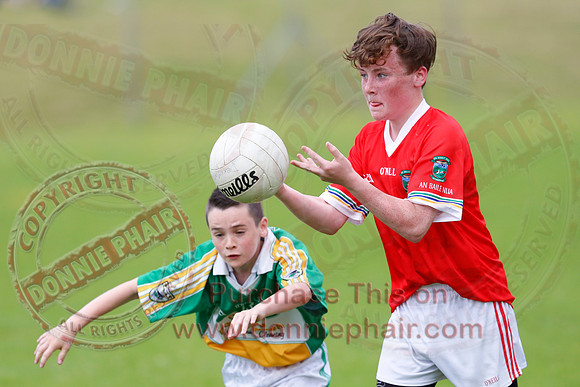 Newtownbutler (3-15) V Derrylin (2-6) in GAA Football U14 Division 2 Final.