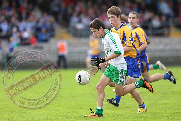 Enniskillen Gaels (2-18) V Ederney (0-3) in U16 Juvenile GAA Football Championship Final.