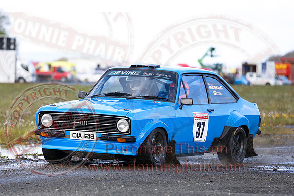 The Enniskillen Motor Club May Day Rally at Enniskillen Airport.