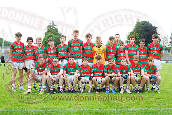 Enniskillen Gaels (3-11) V Derrygonnelly (0-9) in Minor GAA Football Division 1 Final.