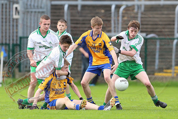 Enniskillen Gaels (2-18) V Ederney (0-3) in U16 Juvenile GAA Football Championship Final.