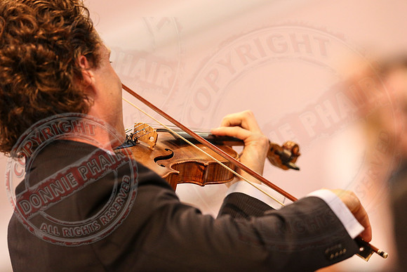 Vladimir and Olga Jablokov playing Classical Music in St. Michael's Church, Enniskillen.