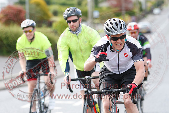 Quinn Industrial Holdings Charity Cycle in aid of NI Chest, Heart and Stroke.