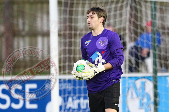 Ballinamallard United (0) V Glenavon (2) in IFA Premiership.