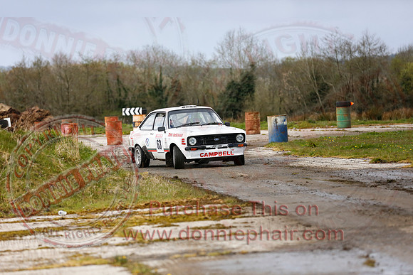 The Enniskillen Motor Club May Day Rally at Enniskillen Airport.