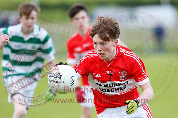 Teemore (3-7) V Belnaleck (1-12) in Minor GAA Football League Division 4 Final.