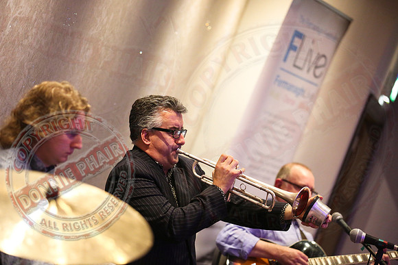 Just Sow Jazz performing a Jazz Brunch in The Enniskillen Hotel.