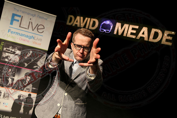 Mentalist, David Meade in the Ardhowen Theatre.