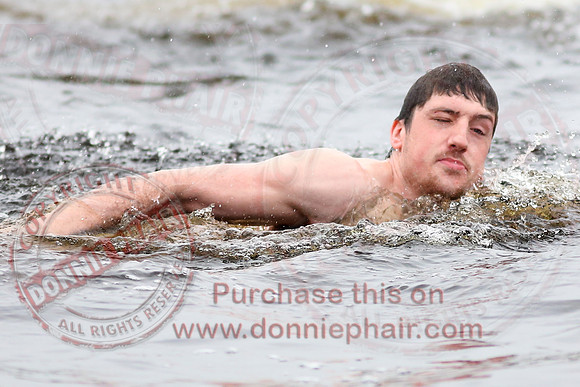Galloon Island Charity Swim on New Years Day.