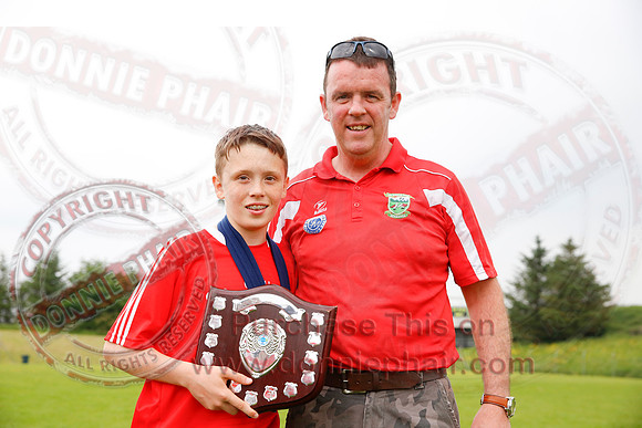 Newtownbutler (3-15) V Derrylin (2-6) in GAA Football U14 Division 2 Final.