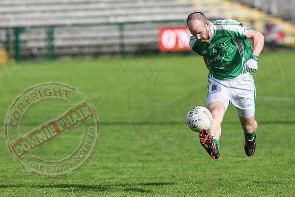 Roslea (1-12) V Belcoo (1-9) in Senior GAA Football Championshp Final.