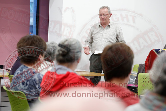 A talk on American Soldiers in the Lisnaskea Area During World War Two in Lisnaskea Library.