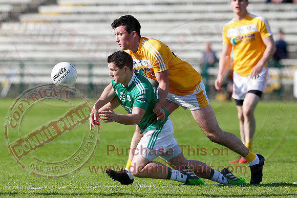 Fermanagh (1-12) V Antrim (0-9) in Ulster Senior GAA Football Championship, First Round.