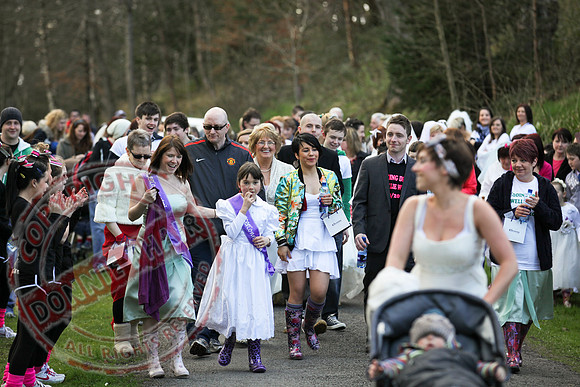Brides In Wellies, Charity Walk at Castle Coole, Enniskillen.