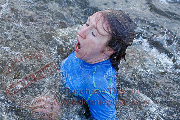 New Years Day Charity Swim at Galloon Island.