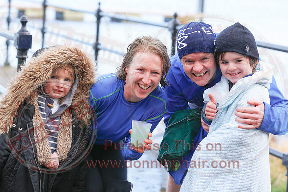 New Years Day Charity Swim at Galloon Island.