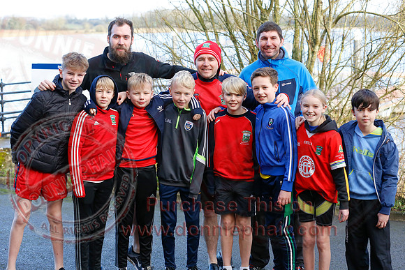 New Years Day Charity Swim at Galloon Island.