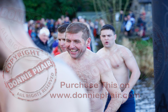 New Years Day Charity Swim at Galloon Island.