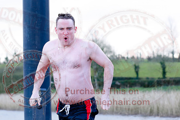 New Years Day Charity Swim at Galloon Island.