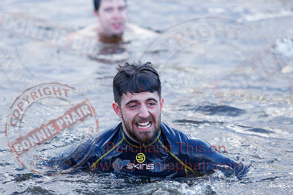 New Years Day Charity Swim at Galloon Island.